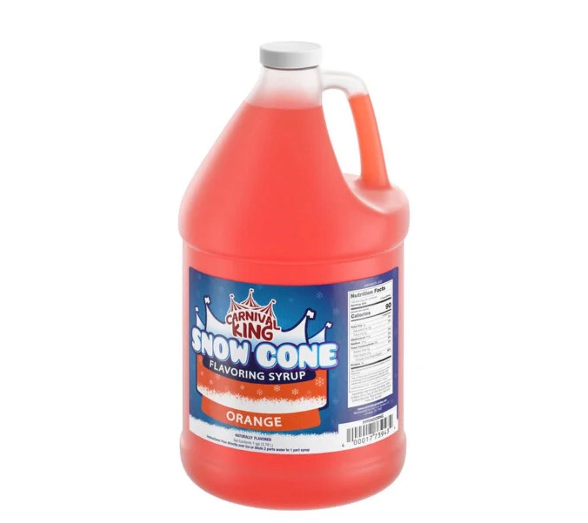 Snow Cone Syrup (Orange)